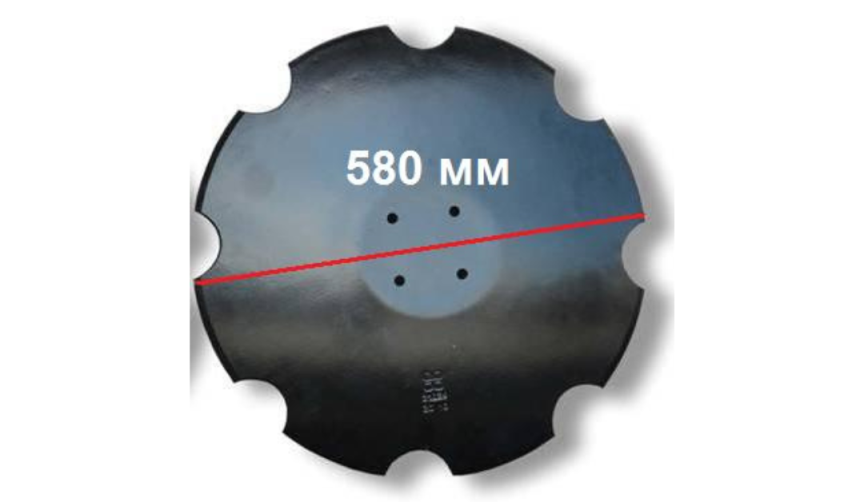 ДИСКОВЕ С 580 ММ ДИАМЕТЪР