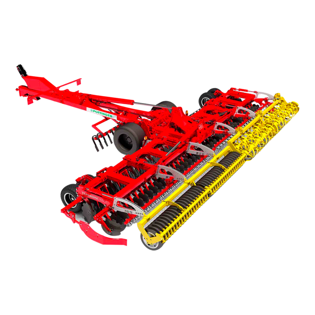 Прикачна сгъваема дискова брана PÖTTINGER TERRADISC 8001Т/10001T/HT12000